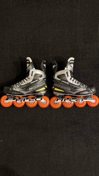 Mission Inhaler NLS3 Inline Skates Regular Width Size 7.5 (New)