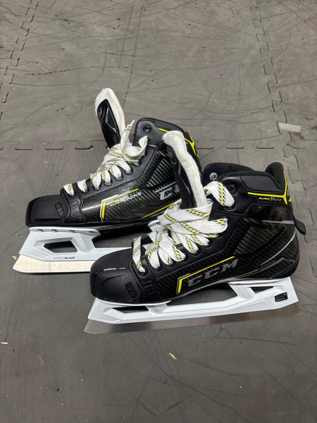 2020 CCM Super Tacks 9370 Hockey Goalie Skates 9 (Used)