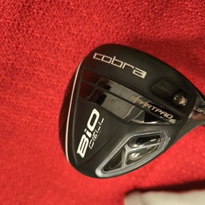 Men's Cobra Bio Cell Black Right Handed Fairway Wood Senior Flex 3-4 Wood (Used)