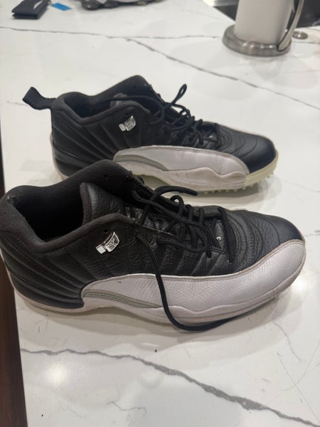 Black Men's Size M 11.0 (W 12.0) Adult Air Jordan Golf Shoes (Used)