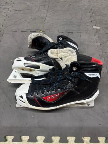 2014 CCM RBZ  80 Hockey Goalie Skates 10.5 (Used)