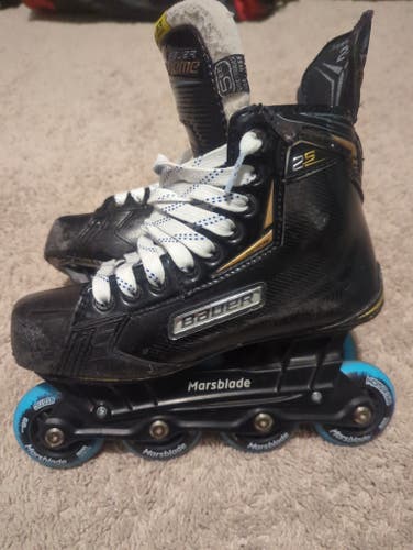Bauer 2S / Marsblade Inline Skates Extra Wide Width Size 5 (Used)