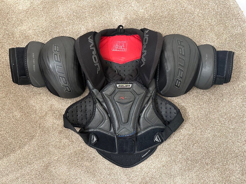 Large Junior Bauer Vapor X900 Shoulder Pads