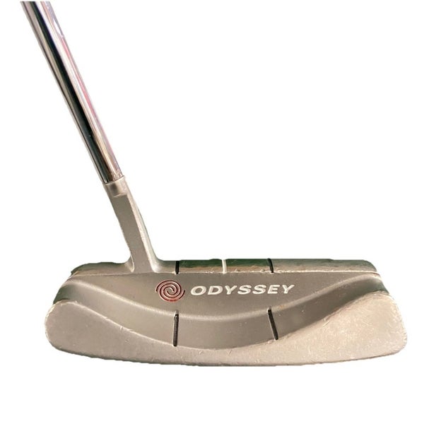 Odyssey Golf White Steel #2 Putter RH Fluted Shaft 34.5" Golf Pride Players Wrap
