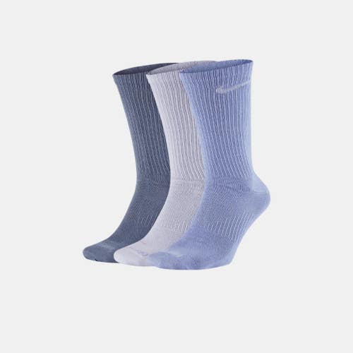 Nike Everyday Plus DC7537-904 Crew Socks Men's Medium Multicolor (3-Pack) DAB22