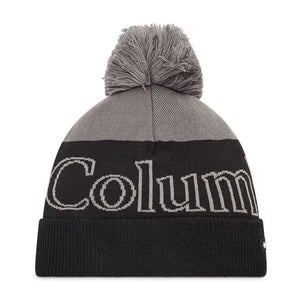 Columbia Polar Powder II CU0740-023 Beanie Unisex Black Gray Stretch Cap DAB30