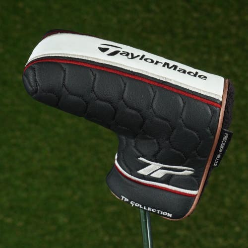 TAYLORMADE TP BLADE PUTTER HEADCOVER BLACK / WHITE / RED ~ LOOK!!