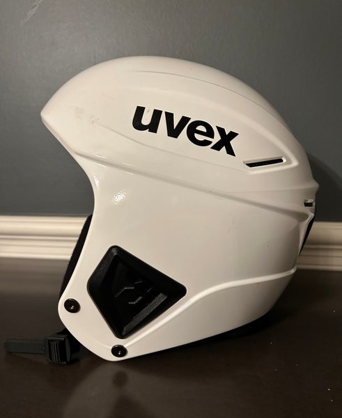 Unisex 60-61cm UVEX Race + Helmet (Used) FIS Legal w/ chinguard