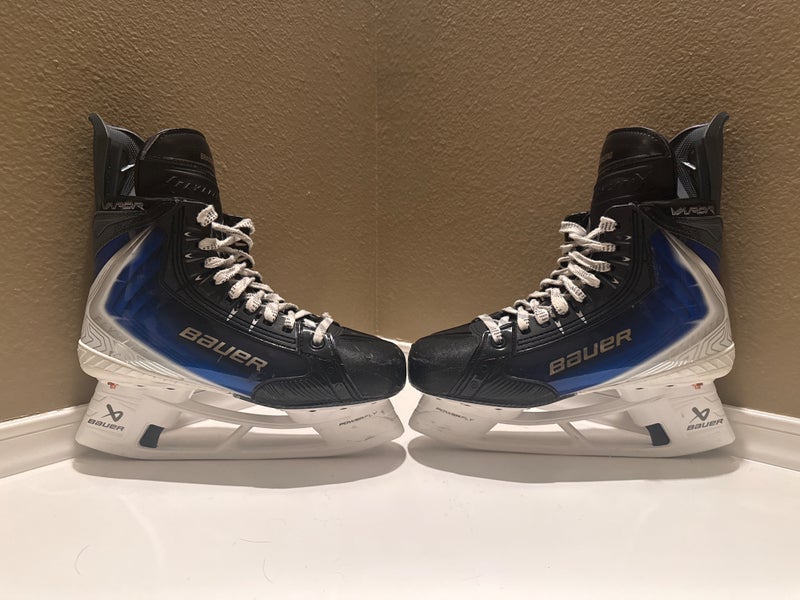 Custom Blue 2025 Bauer Vapor Flylite Hockey Skates Regular Width 6.5 (Used)