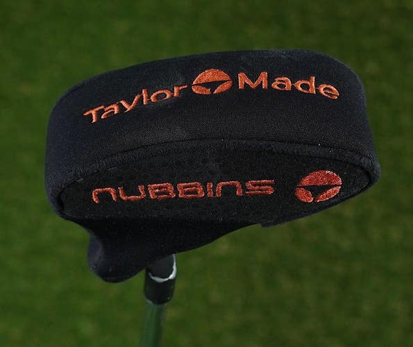 TAYLORMADE NUBBINS PUTTER HEADCOVER BLACK / ORANGE ~ LOOK!!
