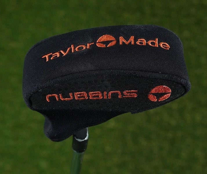 TAYLORMADE NUBBINS PUTTER HEADCOVER BLACK / ORANGE ~ LOOK!!