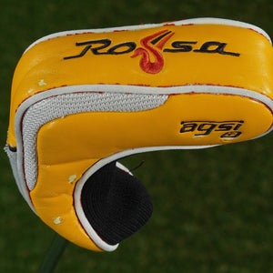 TAYLORMADE ROSSA AGSI+ BLADE PUTTER HEADCOVER YELLOW / BLACK / RED ~ LOOK!!