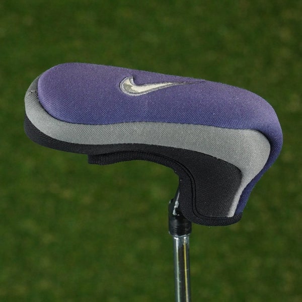NIKE  NEOPRENE BLADE PUTTER HEADCOVER PURPLE / BLACK / GRAY ~ LOOK!!