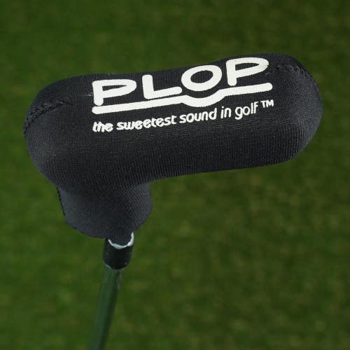 PLOP BLADE PUTTER HEADCOVER BLACK / WHITE ~ LOOK!!