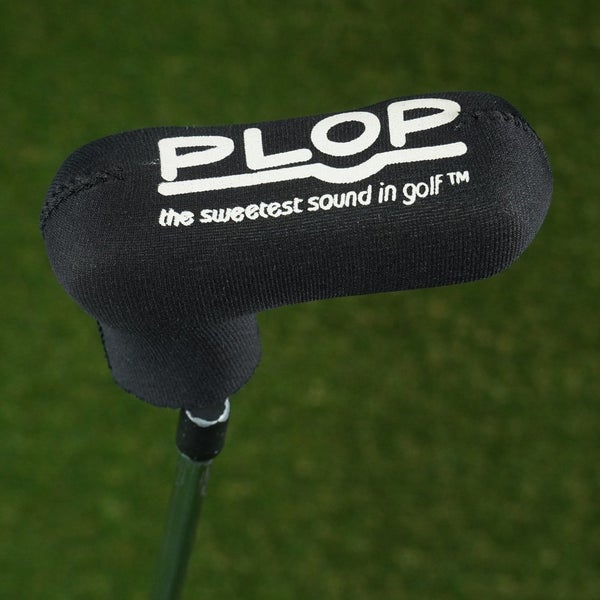 PLOP BLADE PUTTER HEADCOVER BLACK / WHITE ~ LOOK!!