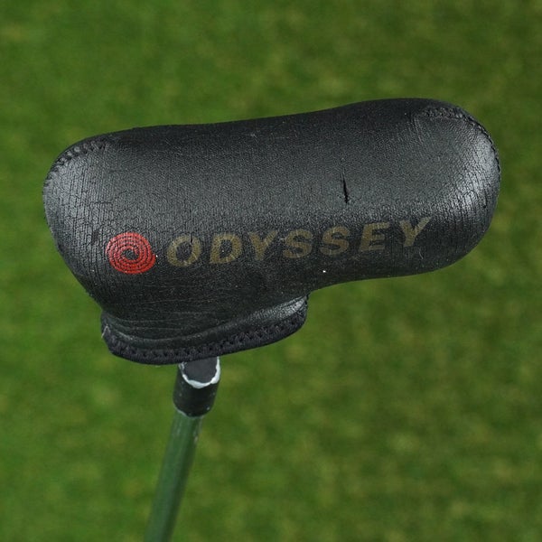 ODYSSEY BLADE PUTTER HEADCOVER BLACK / GOLD ~ VINTAGE!!