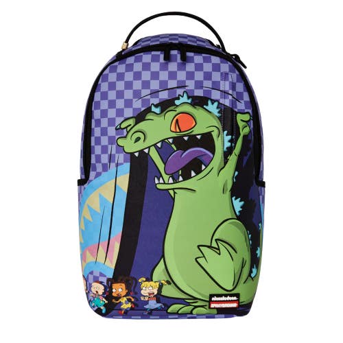 Sprayground Reptar Chase DLXSV Unisex OS Multicolor Laptop Sleeve Backpack SGB31