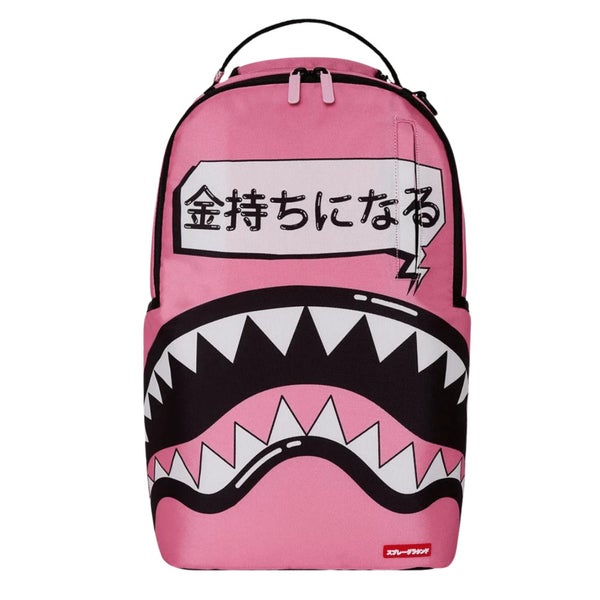 Sprayground Pink Bubble Dlxr Unisex Pink Printed Limited Edition Backpack SGB26