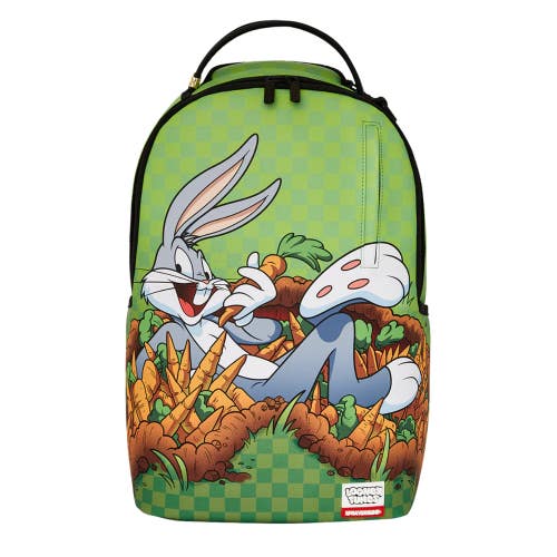Sprayground Looney Tunes Bugs Chiller Unisex Green Laptop Sleeve Backpack SGB15