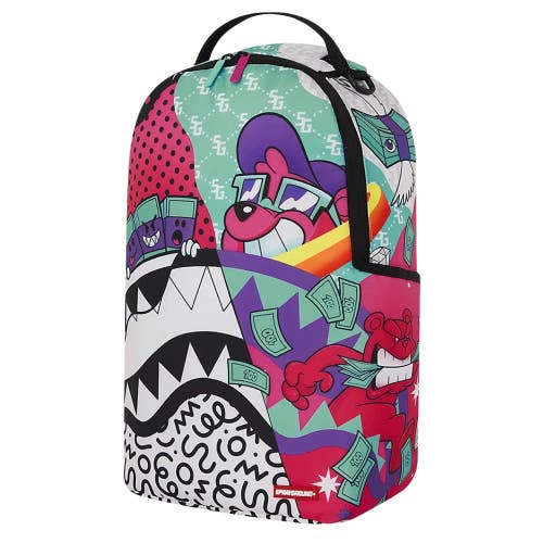 Sprayground Street Art Unisex Multicolor Printed Limited Edition Backpack SGB10