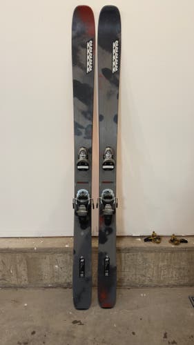 2025 K2 Mindbender 179 cm Powder Skis With Bindings (Used)