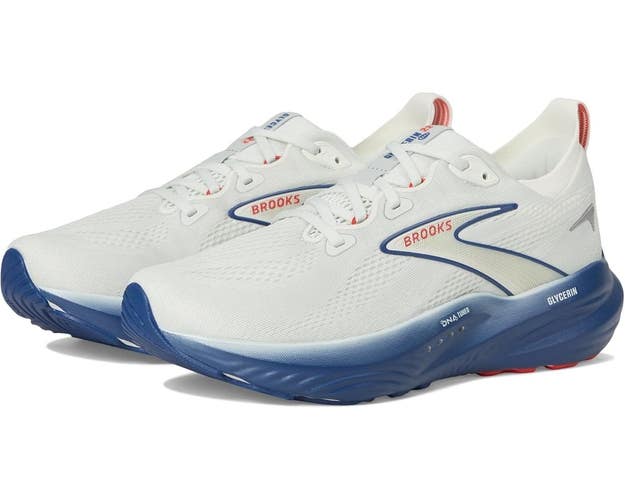 Brooks Glycerin 22 110445-1D-404 Sneakers Men's 10.5 White Running Shoes TZP923