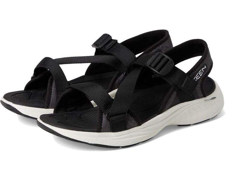 Keen Reiki 1030283 Sandals Women's US 12 Black Open Toe Adjustable Strap TZP966