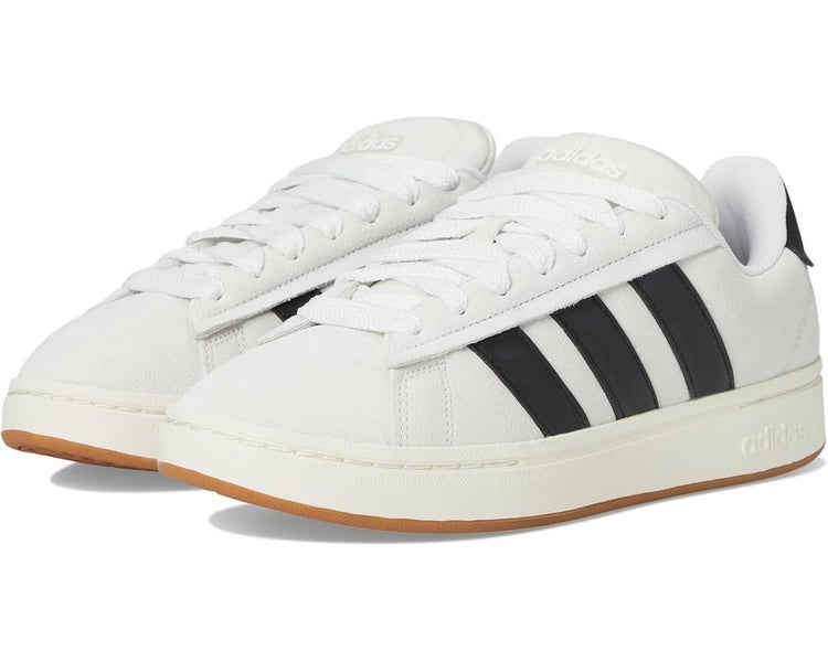 Adidas Grand Court Alpha Sneakers Men's 11 White Leather Sportswear Shoes TZP946