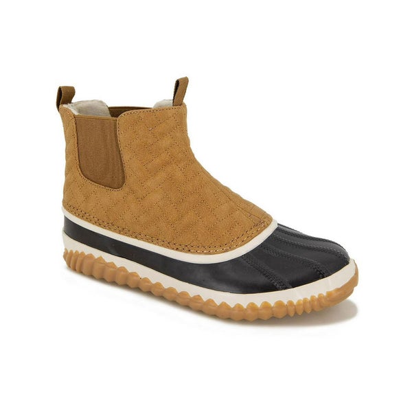 JBU By Jambu Paisley Women's Brown Suede Waterproof Chelsea Duck Boots TZP1011