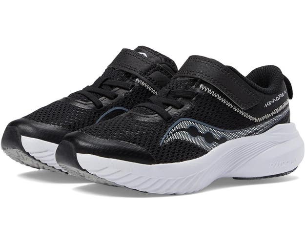 Saucony Kinvara 14 A/C SK267270 Sneakers Kids 5 Black Gray Running Shoes TZP818