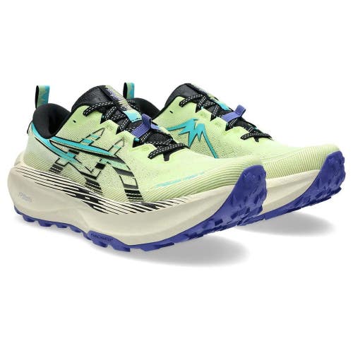 Asics Trabuco Max 4 1011B976.300 Men's 12 Lime Green Trail Running Shoes TZP952