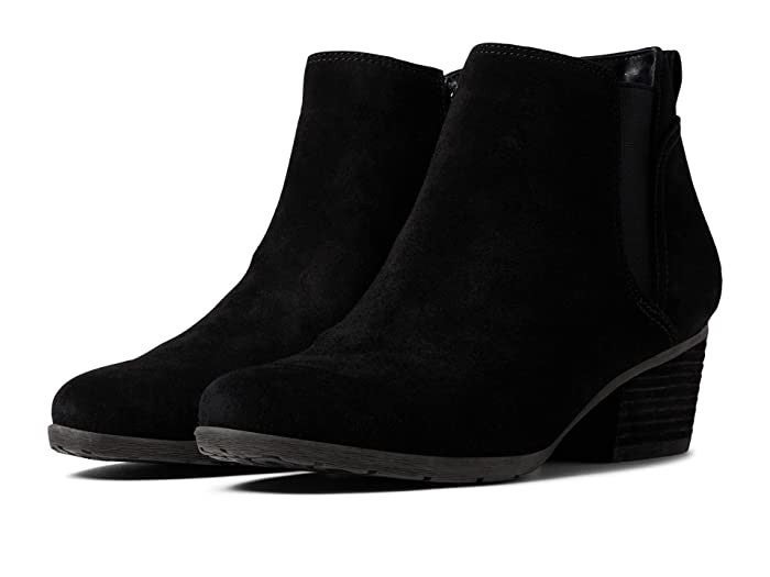 Blondo Victory Bootie Womens US 7.5 Black Side ZiP Waterproof Ankle Boots TZP760