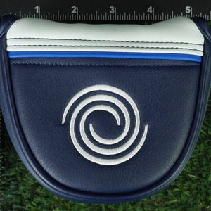 ODYSSEY AI-ONE MALLET PUTTER MAGNETIC HEADCOVER BLUE / WHITE ~ LOOK!!