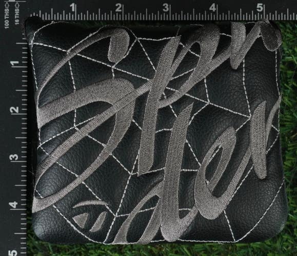 TAYLORMADE SPIDER GT MALLET PUTTER MAGNETIC HEADCOVER BLACK / GRAY ~ LOOK!!