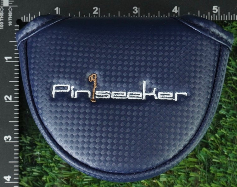 PINSEEKER MALLET PUTTER HEADCOVER BLUE / WHITE ~ LOOK!!