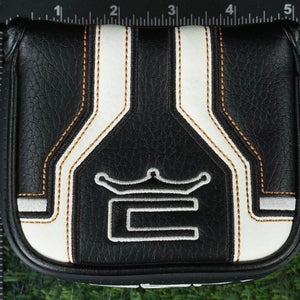 KING COBRA SMALL MALLET PUTTER HEADCOVER BLACK / WHITE / ORANGE ~ LOOK!!