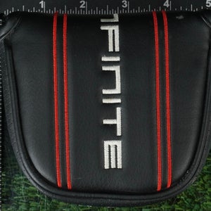 WILSON INFINITE MALLET PUTTER HEADCOVER BLACK / RED / WHITE ~ LOOK!!