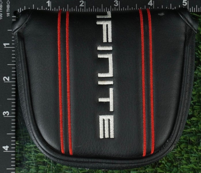 WILSON INFINITE MALLET PUTTER HEADCOVER BLACK / RED / WHITE ~ LOOK!!