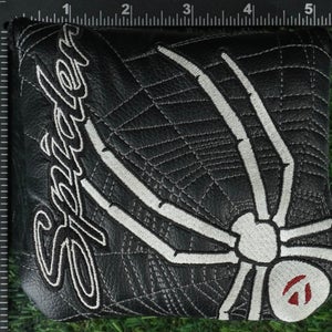 TAYLORMADE SPIDER MALLET PUTTER HEADCOVER BLACK / GRAY / WHITE ~ LOOK!!