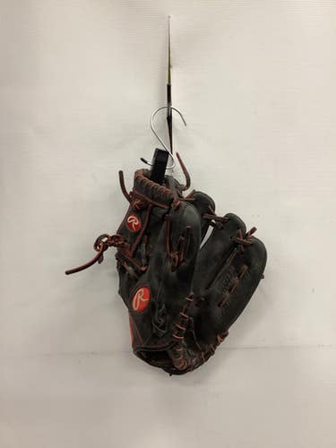 Used Rawlings PRO DESIGN BB/SB Glove RH Throw Black 11 1/4" 11851-S000040831