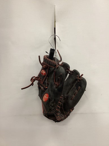 Used Rawlings PRO DESIGN BB/SB Glove RH Throw Black 11 1/4" 11851-S000040831