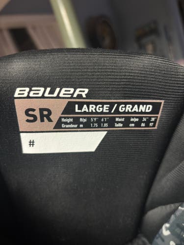 Men's Senior Large Bauer X Hockey Pants (Used)