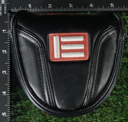 EVNROLL MALLET PUTTER HEADCOVER MAGNETIC BLACK / RED ~ LOOK!!
