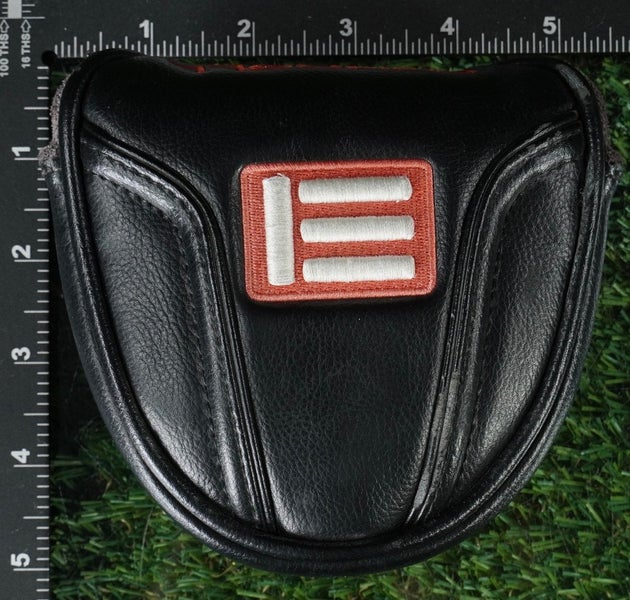 EVNROLL MALLET PUTTER HEADCOVER MAGNETIC BLACK / RED ~ LOOK!!