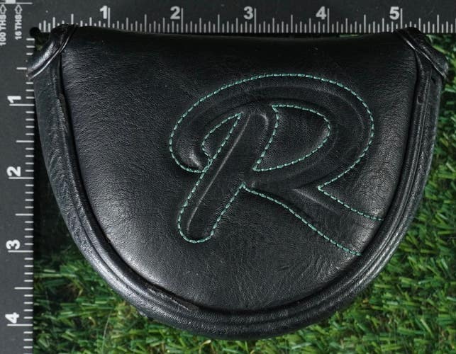 TAYLORMADE RESERVE MALLET PUTTER HEADCOVER TP M37 R MAGNETIC BLACK ~ LOOK!!