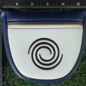 ODYSSEY AI-ONE MALLET PUTTER HEADCOVER MILLED MAGNETIC BLUE / WHITE / GOLD