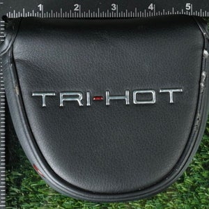 ODYSSEY TRI-HOT MALLET PUTTER HEADCOVER MAGNETIC BLACK / GRAY / RED ~ LOOK!!