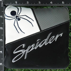 TAYLORMADE SPIDER MALLET PUTTER HEADCOVER MAGNETIC BLACK / GRAY / WHITE ~ LOOK!!