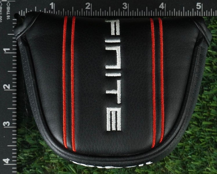 WILSON INFINITE MALLET PUTTER HEADCOVER BLACK / RED / WHITE ~ LOOK!!