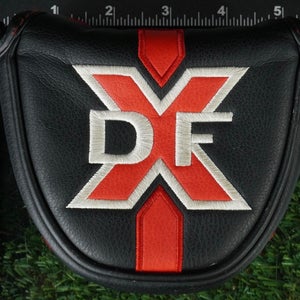 ODYSSEY DFX MALLET PUTTER HEADCOVER BLACK / RED / WHITE ~ LOOK!!